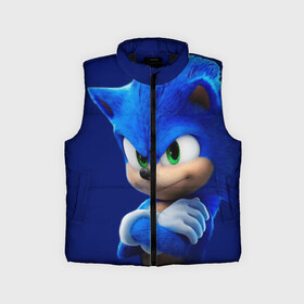 Детский жилет утепленный 3D с принтом SONIC в городе Новоалтайск,  |  | hedgehog | metal sonic | silver | silver the hedgehog | sonic | sonic boom | sonic the hedgehog | еж | ёж сонник | ежик | игры | кино | соник | соник в кино | фильм