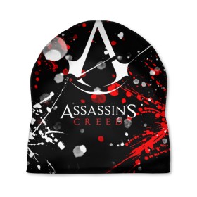 Шапка 3D с принтом ASSASSINS CREED. в городе Новоалтайск, 100% полиэстер | универсальный размер, печать по всей поверхности изделия | slayer | асасин | ассасин крид | ассассин | тамплиеры