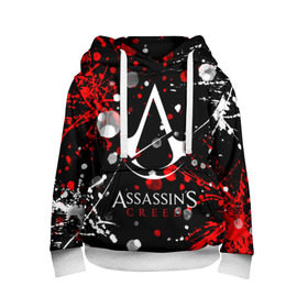 Детская толстовка 3D с принтом ASSASSINS CREED. в городе Новоалтайск, 100% полиэстер | двухслойный капюшон со шнурком для регулировки, мягкие манжеты на рукавах и по низу толстовки, спереди карман-кенгуру с мягким внутренним слоем | slayer | асасин | ассасин крид | ассассин | тамплиеры