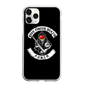 Чехол для iPhone 11 Pro матовый с принтом Five Finger Death Punch в городе Новоалтайск, Силикон |  | 5fdp | death | ffdp | finger | five | five finger death punch | punch | грув метал