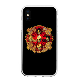 Чехол для iPhone XS Max матовый с принтом Five Finger Death Punch в городе Новоалтайск, Силикон | Область печати: задняя сторона чехла, без боковых панелей | 5fdp | death | ffdp | finger | five | five finger death punch | punch | грув метал