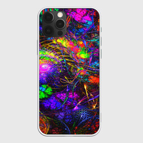 Чехол для iPhone 12 Pro Max с принтом НЕОНОВЫЕ КРАСКИ в городе Новоалтайск, Силикон |  | abstract | abstraction | color | fractal | geometry | paitnt | polygon | polygonal | psy | абстракция | геометрия | краски | неоновые | полигоны | психоделика | фрактал