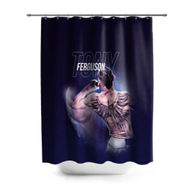 Штора 3D для ванной Tony Ferguson: в городе Новоалтайск, 100% полиэстер | плотность материала — 100 г/м2. Стандартный размер — 146 см х 180 см. По верхнему краю — пластиковые люверсы для креплений. В комплекте 10 пластиковых колец | el cucuy | ferguson | mma | ssru | tony ferguson | мма | тони фергюсон | фергюсон