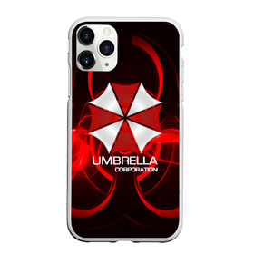 Чехол для iPhone 11 Pro матовый с принтом Umbrella Corp в городе Новоалтайск, Силикон |  | biohazard | biohazard 7 | crocodile | fang | game | hand | monster | new umbrella | resident evil | resident evil 7 | umbrella | umbrella corp | umbrella corporation | zombie | обитель
