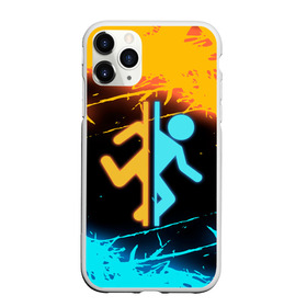 Чехол для iPhone 11 Pro матовый с принтом PORTAL в городе Новоалтайск, Силикон |  | aperture science | black mesa xen | half life | portal | portal 2 | valve | игра | портал