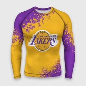 Мужской рашгард 3D с принтом LA LAKERS   KOBE BRYANT в городе Новоалтайск,  |  | Тематика изображения на принте: america | basketball | kobe bryant | la | la lakers | lakers | los angeles lakers | nba | usa | баскетбол | кобе брайант | лос анджелес лейкерс | нба | сша