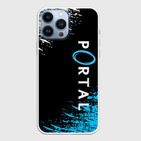 Чехол для iPhone 13 Pro Max с принтом PORTAL. в городе Новоалтайск,  |  | aperture science | black mesa xen | half life | portal | portal 2 | valve | игра | портал