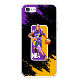 Чехол для iPhone 5/5S матовый с принтом LA LAKERS KOBE BRYANT в городе Новоалтайск, Силикон | Область печати: задняя сторона чехла, без боковых панелей | Тематика изображения на принте: america | basketball | kobe bryant | la | la lakers | lakers | los angeles lakers | nba | usa | баскетбол | кобе брайант | лос анджелес лейкерс | нба | сша