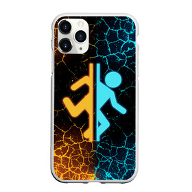 Чехол для iPhone 11 Pro матовый с принтом PORTAL в городе Новоалтайск, Силикон |  | aperture science | black mesa xen | half life | portal | portal 2 | valve | игра | портал