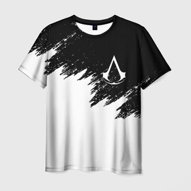 Мужская футболка 3D с принтом ASSASSIN`S CREED | АССАСИН С КРИД (Z) в городе Новоалтайск, 100% полиэфир | прямой крой, круглый вырез горловины, длина до линии бедер | slayer | асасин | ассасин крид | ассассин | тамплиеры