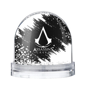 Игрушка Снежный шар с принтом ASSASSIN`S CREED | АССАССИНС КРИД (Z) в городе Новоалтайск, Пластик | Изображение внутри шара печатается на глянцевой фотобумаге с двух сторон | slayer | асасин | ассасин крид | ассассин | тамплиеры
