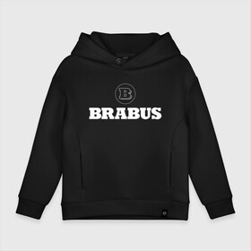 Детское худи Oversize хлопок с принтом BRABUS | БРАБУС в городе Новоалтайск, френч-терри — 70% хлопок, 30% полиэстер. Мягкий теплый начес внутри —100% хлопок | боковые карманы, эластичные манжеты и нижняя кромка, капюшон на магнитной кнопке | Тематика изображения на принте: 2020 | amg | auto | brabus | clk | cls | glk | mercedes | mercedes benz | slk | sport | авто | автомобиль | автомобильные | амг | брабус | бренд | глк | марка | машины | мерседес | слк | спорт | цлк | цлс