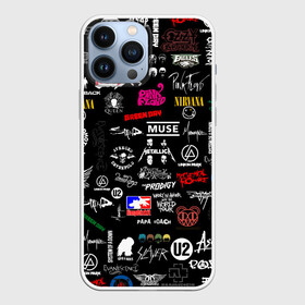 Чехол для iPhone 13 Pro Max с принтом ЛОГОТИПЫ РОК ГРУПП | PATTERN (Z) в городе Новоалтайск,  |  | Тематика изображения на принте: ac dc | aerosmith | asap | avenged sevenfo | music | rock | айросмитр | альтернативный метал | асап | блюз рок | глэм метал | глэм рок | ню метал | рок | рок н ролл | сид уилсон | стивен тайлер | хард рок | эйси диси