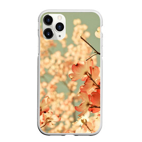 Чехол для iPhone 11 Pro Max матовый с принтом Flowers в городе Новоалтайск, Силикон |  | Тематика изображения на принте: autumn | flowers | осень | цветы