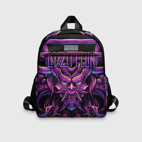 Детский рюкзак 3D с принтом Led Zeppelin в городе Новоалтайск, 100% полиэстер | лямки с регулируемой длиной, сверху петелька, чтобы рюкзак можно было повесить на вешалку. Основное отделение закрывается на молнию, как и внешний карман. Внутри дополнительный карман. По бокам два дополнительных кармашка | john paul jones | music | блюз | джимми пейдж | джон пол джонс | метал | роберт плант | рок | фолк | хард | хеви
