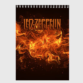 Скетчбук с принтом Led Zeppelin в городе Новоалтайск, 100% бумага
 | 48 листов, плотность листов — 100 г/м2, плотность картонной обложки — 250 г/м2. Листы скреплены сверху удобной пружинной спиралью | john paul jones | music | блюз | джимми пейдж | джон пол джонс | метал | роберт плант | рок | фолк | хард | хеви