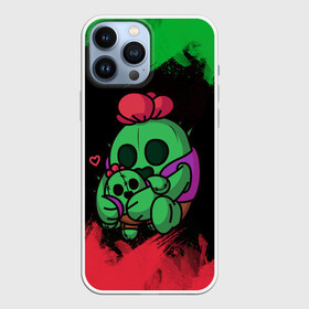 Чехол для iPhone 13 Pro Max с принтом Brawl stars SPIKE в городе Новоалтайск,  |  | Тематика изображения на принте: brawl stars | brawl stars spike | spike | stars | бравл старс | бравлер | спайк