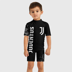 Детский купальный костюм 3D с принтом JUVENTUS | ЮВЕНТУС (Z) в городе Новоалтайск, Полиэстер 85%, Спандекс 15% | застежка на молнии на спине | arsenal | bayern | bayern munchen | borussia | chelsea | fc barca | juventus | liverp | manchester city | manchester united | milan | real madrid | арсенал | бавария | барселона | боруссия | манчестер сити | манчестер