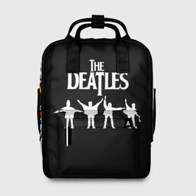 Женский рюкзак 3D с принтом Beatles в городе Новоалтайск, 100% полиэстер | лямки с регулируемой длиной, сверху ручки, чтобы рюкзак нести как сумку. Основное отделение закрывается на молнию, как и внешний карман. Внутри два дополнительных кармана, один из которых закрывается на молнию. По бокам два дополнительных кармашка, куда поместится маленькая бутылочка
 | Тематика изображения на принте: beatles | john lennon | liverpool four | ring | rock | битлз | джон леннон | джордж харрисон | ливерпульская четверка | мерсибит | пол маккартни | психоделический рок | ринго старр | рок | рок н ролл | хард рок