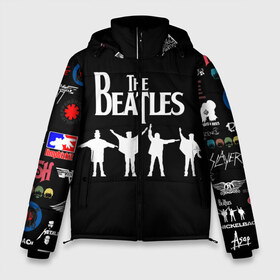 Мужская зимняя куртка 3D с принтом Beatles в городе Новоалтайск, верх — 100% полиэстер; подкладка — 100% полиэстер; утеплитель — 100% полиэстер | длина ниже бедра, свободный силуэт Оверсайз. Есть воротник-стойка, отстегивающийся капюшон и ветрозащитная планка. 

Боковые карманы с листочкой на кнопках и внутренний карман на молнии. | Тематика изображения на принте: beatles | john lennon | liverpool four | ring | rock | битлз | джон леннон | джордж харрисон | ливерпульская четверка | мерсибит | пол маккартни | психоделический рок | ринго старр | рок | рок н ролл | хард рок