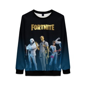 Женский свитшот 3D с принтом FORTNITE 2 СЕЗОН (ГЛАВА 2) в городе Новоалтайск, 100% полиэстер с мягким внутренним слоем | круглый вырез горловины, мягкая резинка на манжетах и поясе, свободная посадка по фигуре | 12 season | 12 сезон | 2 chapter | 2 глава | 2 сезон | 2 часть | fortnite | новый | фортнайт