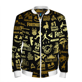 Мужской бомбер 3D с принтом FORTNITE | ФОРТНАЙТ (Z) в городе Новоалтайск, 100% полиэстер | застегивается на молнию, по бокам два кармана без застежек, по низу бомбера и на воротнике - эластичная резинка | Тематика изображения на принте: fortnite | fortnite 2 | fortnite x | marshmello | ninja | ninja hyper streamer | ninja streamer | streamer | tyler blevins | маршмелло | ниндзя | фортнайт | фортнайт 2 | фортнайт глава 2