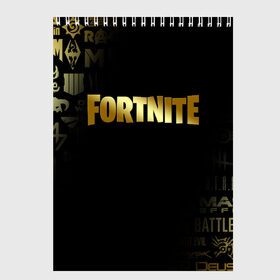 Скетчбук с принтом FORTNITE в городе Новоалтайск, 100% бумага
 | 48 листов, плотность листов — 100 г/м2, плотность картонной обложки — 250 г/м2. Листы скреплены сверху удобной пружинной спиралью | fortnite | fortnite 2 | fortnite x | marshmello | ninja | ninja hyper streamer | ninja streamer | streamer | tyler blevins | маршмелло | ниндзя | фортнайт | фортнайт 2 | фортнайт глава 2