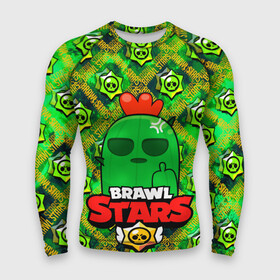 Мужской рашгард 3D с принтом Brawl Stars Spike в городе Новоалтайск,  |  | brawl | brawl stars | brawl stars spike | brawl stars спайк | spike | stars | бравл | бравл старс | бравл старс спайк | игры | кактус | лого | лого brawl stars | лого бравл старс | логотип | логотип brawl stars | логотип бравл старс | спай
