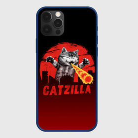 Чехол для iPhone 12 Pro Max с принтом CATZILLA в городе Новоалтайск, Силикон |  | catzilla | годзилла | кот | котик | кошка | кэтзилла | мимими | прикол | прикольная