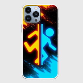 Чехол для iPhone 13 Pro Max с принтом PORTAL | ПОРТАЛ (Z) в городе Новоалтайск,  |  | aperture laboratories | glados | portal | portal 2 | valve | гладос | портал | портал 2 | челл
