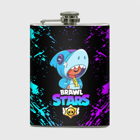 Фляга с принтом BRAWL STARS LEON SHARK | БРАВЛ СТАРС (Z) в городе Новоалтайск, металлический корпус | емкость 0,22 л, размер 125 х 94 мм. Виниловая наклейка запечатывается полностью | 8 bit | 8 бит | bibi | brawl stars | crow | el brown | leon | leon shark | max | mr.p | sally leon | shark | stars | virus | werewolf | акула | биби | вирус | ворон | леон | оборотень | пингвин