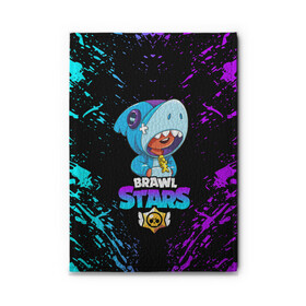 Обложка для автодокументов с принтом BRAWL STARS LEON SHARK | БРАВЛ СТАРС (Z) в городе Новоалтайск, натуральная кожа |  размер 19,9*13 см; внутри 4 больших “конверта” для документов и один маленький отдел — туда идеально встанут права | 8 bit | 8 бит | bibi | brawl stars | crow | el brown | leon | leon shark | max | mr.p | sally leon | shark | stars | virus | werewolf | акула | биби | вирус | ворон | леон | оборотень | пингвин