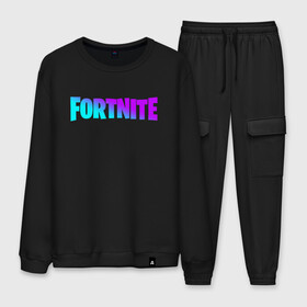 Мужской костюм хлопок с принтом FORTNITE 2 в городе Новоалтайск, 100% хлопок | на свитшоте круглая горловина, мягкая резинка по низу. Брюки заужены к низу, на них два вида карманов: два “обычных” по бокам и два объемных, с клапанами, расположенные ниже линии бедра. Брюки с мягкой трикотажной резинкой на поясе и по низу штанин. В поясе для дополнительного комфорта — широкие завязки | fortnite | fortnite 2 | fortnite x | marshmello | ninja | ninja hyper streamer | ninja streamer | streamer | tyler blevins | маршмелло | ниндзя | фортнайт | фортнайт 2 | фортнайт глава 2