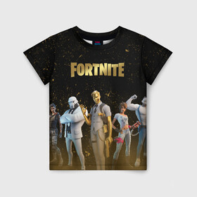 Детская футболка 3D с принтом FORTNITE 2 СЕЗОН (ГЛАВА 2) в городе Новоалтайск, 100% гипоаллергенный полиэфир | прямой крой, круглый вырез горловины, длина до линии бедер, чуть спущенное плечо, ткань немного тянется | 12 season | 12 сезон | 2 chapter | 2 глава | 2 сезон | 2 часть | fortnite | новый | фортнайт