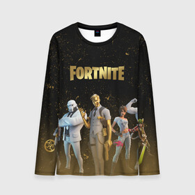 Мужской лонгслив 3D с принтом FORTNITE 2 СЕЗОН (ГЛАВА 2) в городе Новоалтайск, 100% полиэстер | длинные рукава, круглый вырез горловины, полуприлегающий силуэт | Тематика изображения на принте: 12 season | 12 сезон | 2 chapter | 2 глава | 2 сезон | 2 часть | fortnite | новый | фортнайт
