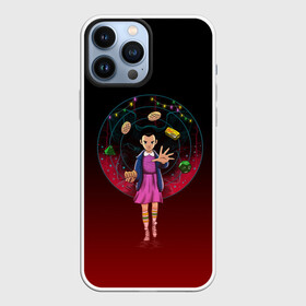 Чехол для iPhone 13 Pro Max с принтом STRANGER THINGS в городе Новоалтайск,  |  | 11 | stranger things | одди | одиннадцатая | очень странные дела | сериалы