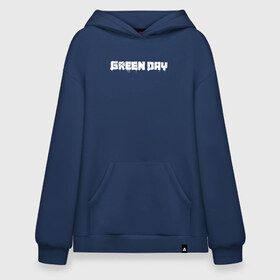 Худи SuperOversize хлопок с принтом GreenDay в городе Новоалтайск, 70% хлопок, 30% полиэстер, мягкий начес внутри | карман-кенгуру, эластичная резинка на манжетах и по нижней кромке, двухслойный капюшон
 | billie joe armstrong | greenday | rock | альтернативный | билли джо армстронг | гриндей | зеленый день | майк дёрнт | музыка | панк рок | поп панк | рок | тре кул