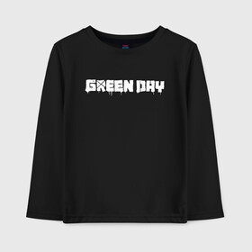 Детский лонгслив хлопок с принтом GreenDay | ГринДей (Z) в городе Новоалтайск, 100% хлопок | круглый вырез горловины, полуприлегающий силуэт, длина до линии бедер | billie joe armstrong | greenday | rock | альтернативный | билли джо армстронг | гриндей | зеленый день | майк дёрнт | музыка | панк рок | поп панк | рок | тре кул