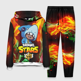Мужской костюм 3D (с толстовкой) с принтом BRAWL STARS LEON SHARK в городе Новоалтайск,  |  | brawl | brawl stars | crow | leon | max | sally | shark | stars | акула | бравл | бравл старс | браво старс | игра | компьютерная | кров | леон | леон акула | макс | старс | шарк