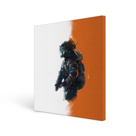 Холст квадратный с принтом The Division 2 Defender в городе Новоалтайск, 100% ПВХ |  | extremis malis | logo | new york | shd agent | the division 2 | the division logo | tom clancys the division