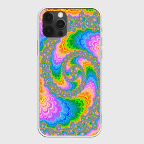Чехол для iPhone 12 Pro Max с принтом КИСЛОТНЫЕ РАЗВОДЫ в городе Новоалтайск, Силикон |  | abstract | abstraction | color | fractal | geometry | paitnt | polygon | polygonal | psy | абстракция | геометрия | краски | неоновые | полигоны | психоделика | фрактал