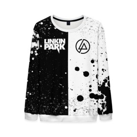 Мужской свитшот 3D с принтом LINKIN PARK в городе Новоалтайск, 100% полиэстер с мягким внутренним слоем | круглый вырез горловины, мягкая резинка на манжетах и поясе, свободная посадка по фигуре | chester bennington | linkin park | mike shinoda | альтернативный метал | альтернативный рок | линкин парк | майк шинода | ню метал | поп музыка | поп рок | рэп метал | рэп рок | электроник рок
