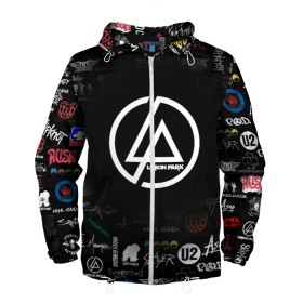 Мужская ветровка 3D с принтом LINKIN PARK в городе Новоалтайск, 100% полиэстер | подол и капюшон оформлены резинкой с фиксаторами, два кармана без застежек по бокам, один потайной карман на груди | chester bennington | linkin park | mike shinoda | альтернативный метал | альтернативный рок | линкин парк | майк шинода | ню метал | поп музыка | поп рок | рэп метал | рэп рок | электроник рок