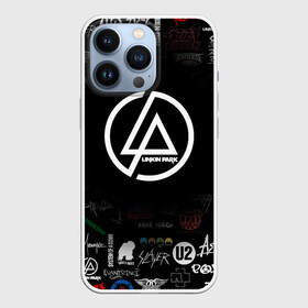 Чехол для iPhone 13 Pro с принтом LINKIN PARK | ROCK LOGO (Z) в городе Новоалтайск,  |  | chester bennington | linkin park | mike shinoda | альтернативный метал | альтернативный рок | линкин парк | майк шинода | ню метал | поп музыка | поп рок | рэп метал | рэп рок | электроник рок