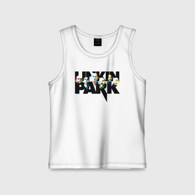 Детская майка хлопок с принтом LINKIN PARK в городе Новоалтайск,  |  | chester bennington | linkin park | mike shinoda | альтернативный метал | альтернативный рок | линкин парк | майк шинода | ню метал | поп музыка | поп рок | рэп метал | рэп рок | электроник рок