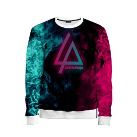 Детский свитшот 3D с принтом LINKIN PARK в городе Новоалтайск, 100% полиэстер | свободная посадка, прямой крой, мягкая тканевая резинка на рукавах и понизу свитшота | chester bennington | linkin park | mike shinoda | альтернативный метал | альтернативный рок | линкин парк | майк шинода | ню метал | поп музыка | поп рок | рэп метал | рэп рок | электроник рок