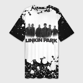 Платье-футболка 3D с принтом LINKIN PARK(+спина) в городе Новоалтайск,  |  | chester bennington | linkin park | mike shinoda | альтернативный метал | альтернативный рок | линкин парк | майк шинода | ню метал | поп музыка | поп рок | рэп метал | рэп рок | электроник рок