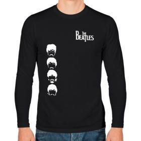 Мужской лонгслив хлопок с принтом Beatles в городе Новоалтайск, 100% хлопок |  | beatles | john lennon | liverpool four | ring | rock | битлз | джон леннон | джордж харрисон | ливерпульская четверка | мерсибит | пол маккартни | психоделический рок | ринго старр | рок | рок н ролл | хард рок