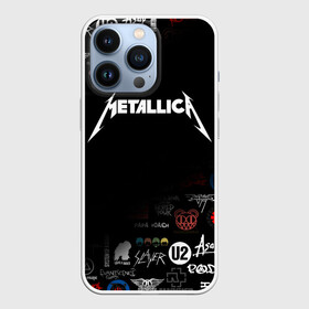 Чехол для iPhone 13 Pro с принтом Metallica | Металлика (Z) в городе Новоалтайск,  |  | Тематика изображения на принте: james alan hetfield | джеймс хетфилд | кирк хэмметт | ларс ульрих | металлика | музыка | роберт трухильо | трэш метал | хеви метал
