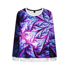 Мужской свитшот 3D с принтом FRACTAL COLLECTION в городе Новоалтайск, 100% полиэстер с мягким внутренним слоем | круглый вырез горловины, мягкая резинка на манжетах и поясе, свободная посадка по фигуре | Тематика изображения на принте: abstract | abstraction | color | fractal | geometry | paitnt | polygon | polygonal | psy | абстракция | геометрия | краски | неоновые | полигоны | психоделика | фрактал